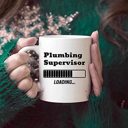 New Plumbing Supervisor Loading Gifts Student | Ceramic Coffee Mug | 11 OZ