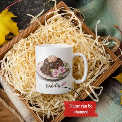 Fantastic Customized Molten Chocolate Cake | Customised Coffee Mug | 11 OZ