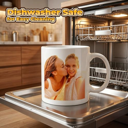 Custom Personalized with Customized Photo | Customised Coffee Mug | 11 OZ