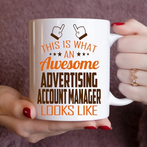 Awesome Advertising Account Manager This Is | Ceramic Coffee Mug | 11 OZ