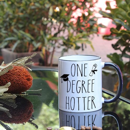 2026 One Degree Hotter Funny College Master | Ceramic Coffee Mug | 11 OZ