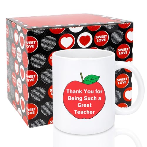 Teacher Gifts For Women Men from Students | Ceramic Coffee Mug | 11 OZ