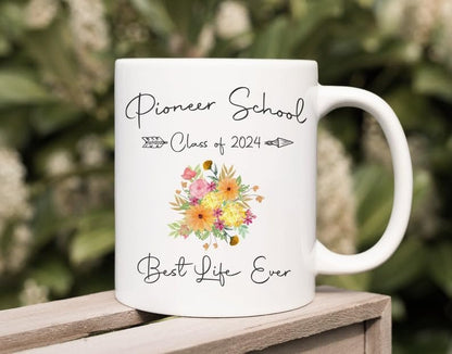 Pioneer School Class of 2025 JW Graduation | Ceramic Coffee Mug | 11 OZ