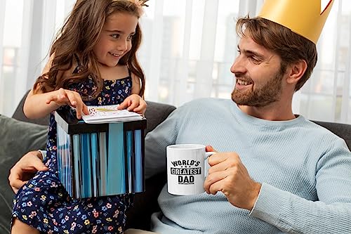 Choose Your for Dad Father Papa Coffee Tea Mugs | Ceramic Coffee Mug | Father's Day Gift | Stylish Printed Design | Tea & Coffee Cup | 11oz