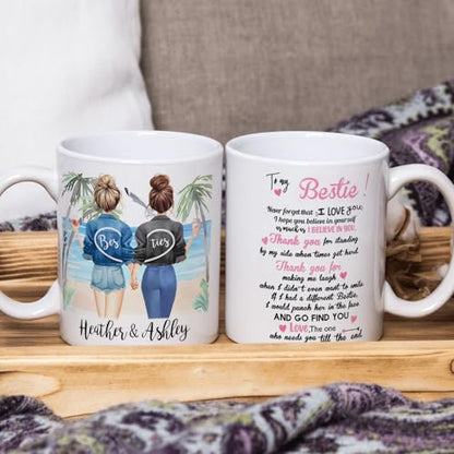 Personalized Best Friend Custom Birthday | Customised Coffee Mug | 11 OZ