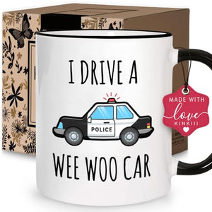Funny Police Officer Gifts for Men Women I | Ceramic Coffee Mug | 11 OZ