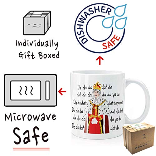Novelty Hamilton King Gifts for Women Fun | Ceramic Coffee Mug | 11 OZ
