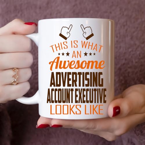 Awesome Advertising Account Executive This Is | Ceramic Coffee Mug | 11 OZ