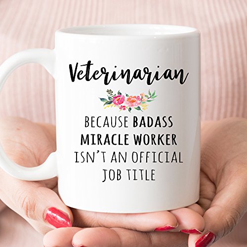 Gift for Veterinarian Funny Graduation | Ceramic Coffee Mug | 11 OZ