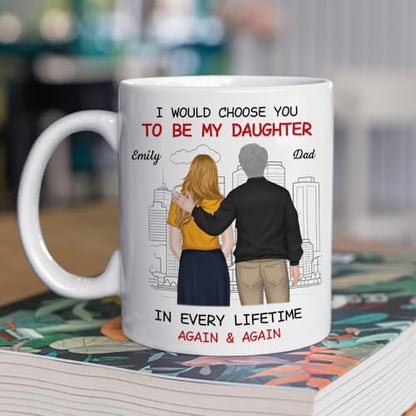 Wrappiness Personalized To My Daughter from | Customised Coffee Mug | 11 OZ