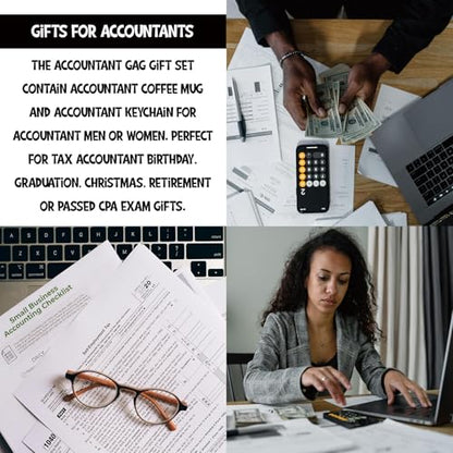 Funny Accountant Gifts Being an is Easy | Ceramic Coffee Mug | 11 OZ
