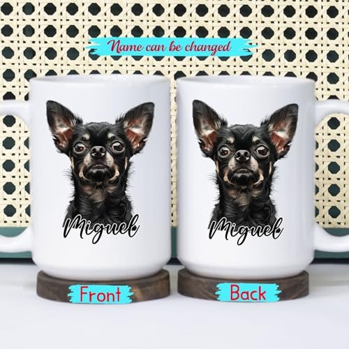 Unique Chihuahua Customized Name | Customised Coffee Mug | 11 OZ