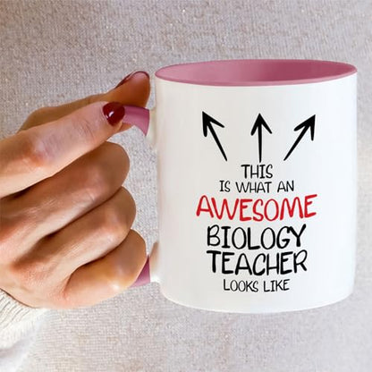 Funny This is What an Awesome Biology Funny | Ceramic Coffee Mug | 11 OZ