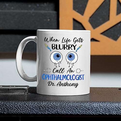 When Life Gets Blurry Call An | Customised Coffee Mug | 11 OZ