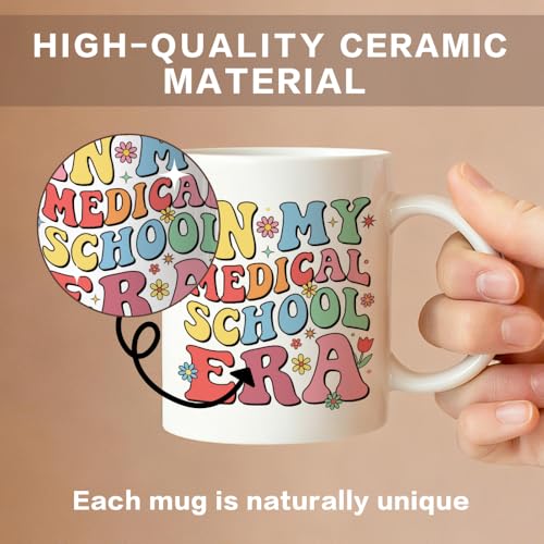 In My Medical School Era Funny Theme for Med | Ceramic Coffee Mug | 11 OZ