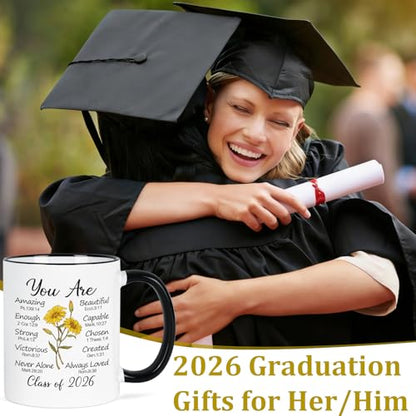 2026 Graduation Gifts Religious Christian | Ceramic Coffee Mug | 11 OZ