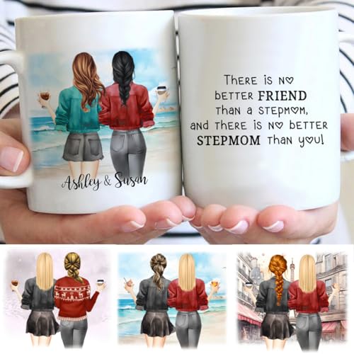 Custom Mother s Day Gifts for Stepmom | Customised Coffee Mug | 11 OZ