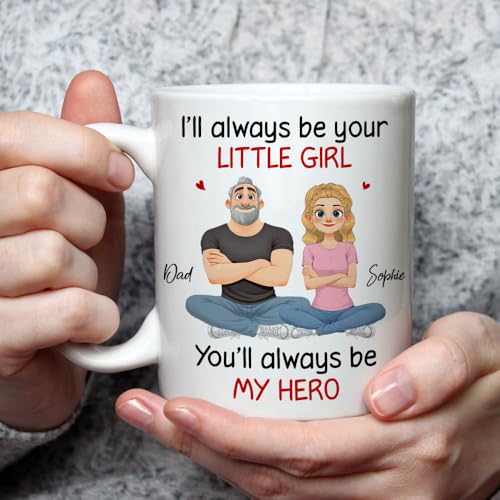Wrappiness Personalized Daughter From Dad | Customised Coffee Mug | 11 OZ