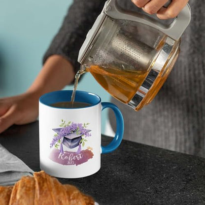 Customized Name And Year Congratulations | Customised Coffee Mug | 11 OZ