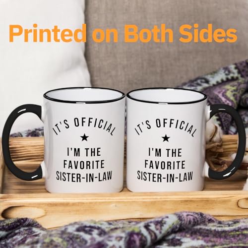 Mothers Day Gifts for Sister in Law Favorite | Ceramic Coffee Mug | 11 OZ