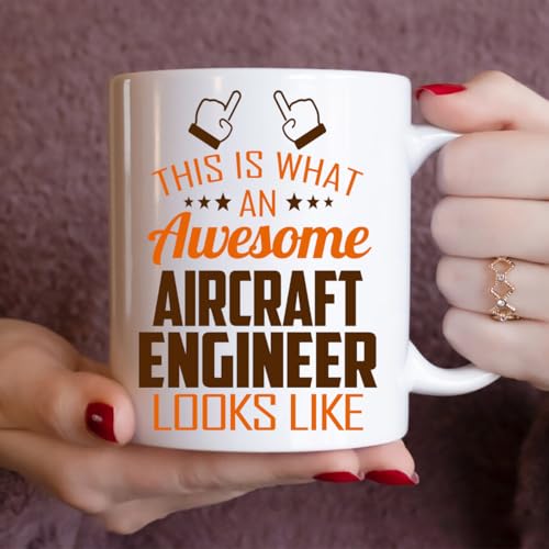 Awesome Aircraft Engineer This Is What an | Ceramic Coffee Mug | 11 OZ