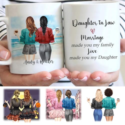 Custom Mothers Day Gift for Daughter-In-Law | Customised Coffee Mug | 11 OZ