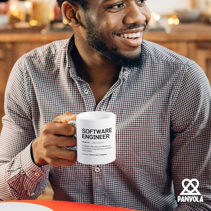 Software Engineer Definition Engineering Gifts | Ceramic Coffee Mug | 11 OZ