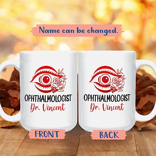 Personalized Birthday Ophthalmologist Gift | Customised Coffee Mug | 11 OZ