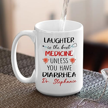 Personalized Name Gastroenterologist | Customised Coffee Mug | 11 OZ