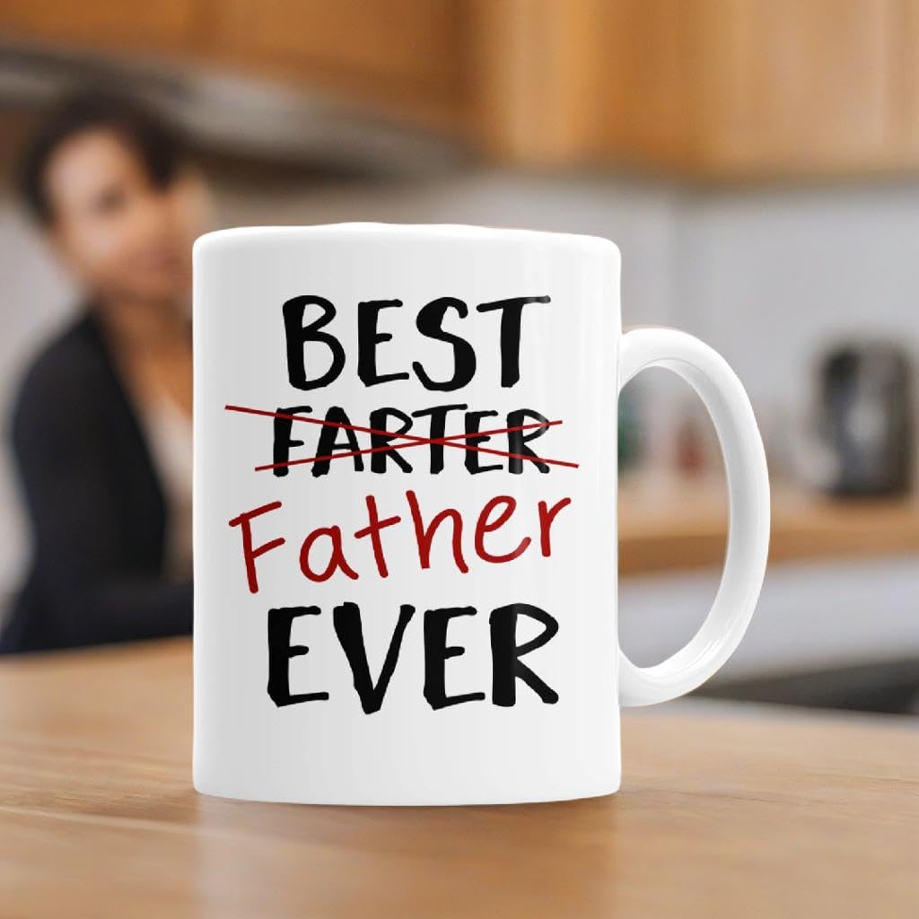 Father | Ceramic Coffee Mug | Father's Day Gift | Stylish Printed Design | Tea & Coffee Cup | 11oz