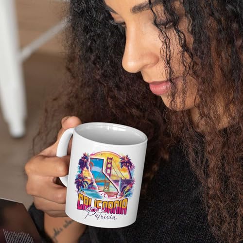 California Bridge Custom US State Themed | Customised Coffee Mug | 11 OZ