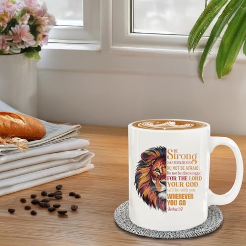 Christian Gifts for Men Religious | Ceramic Coffee Mug | 11 OZ