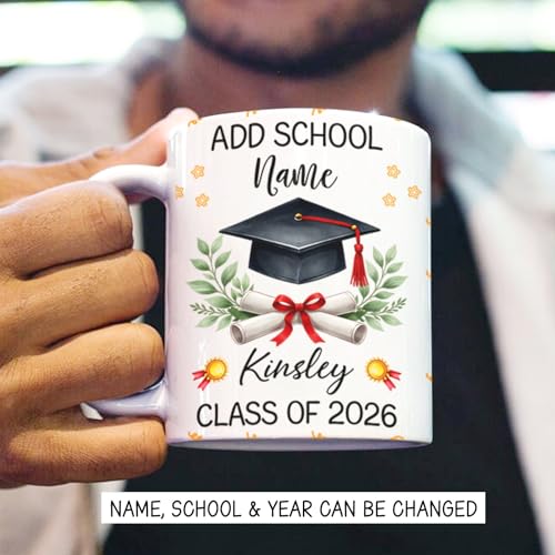 Custom Congratulations Grad Accent The | Customised Coffee Mug | 11 OZ