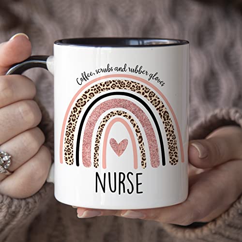 Nurse for Women Rn Nurses Graduate | Ceramic Coffee Mug | 11 OZ