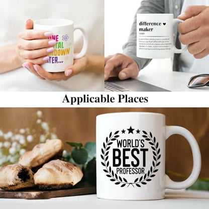 XQLZY World S Best Professor Graduation Gifts | Ceramic Coffee Mug | 11 OZ