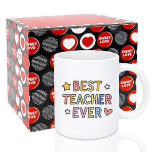 Teacher Gifts For Women Men from Students End | Ceramic Coffee Mug | 11 OZ