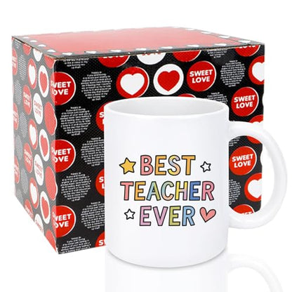 Teacher Gifts For Women Men from Students End | Ceramic Coffee Mug | 11 OZ