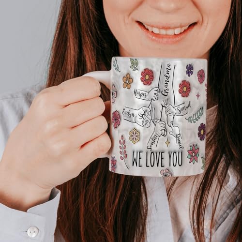 Custom Mothers Day Gifts for Nana | Customised Coffee Mug | 11 OZ