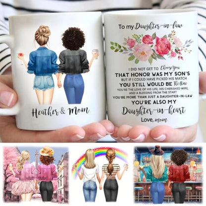 Custom Daughter in Law from Mom | Customised Coffee Mug | 11 OZ