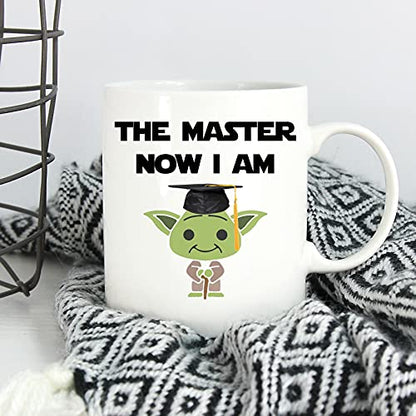 Suchmugs Masters Degree The Master Now I Funny | Ceramic Coffee Mug | 11 OZ