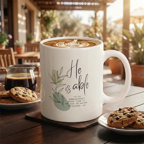 Christian Gifts for Women Inspiration Funny | Ceramic Coffee Mug | 11 OZ