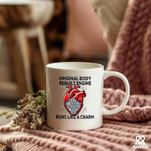 Original Body Rebuilt Engine Recovery Gifts | Ceramic Coffee Mug | 11 OZ