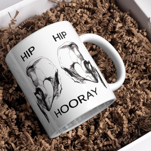 Cheerful Celebration with Hip Hooray Print Fun | Ceramic Coffee Mug | 11 OZ