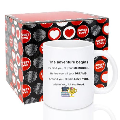Mens Gifts for Christmas Graduation Her Him | Ceramic Coffee Mug | 11 OZ