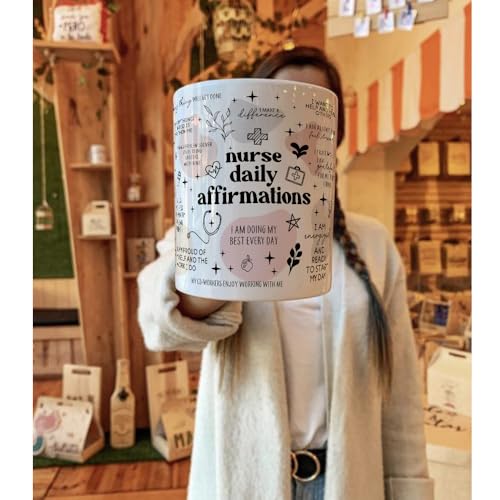 VLUG Nurse Appreciation Gifts for Women Nurses | Ceramic Coffee Mug | 11 OZ