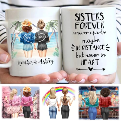 Personalized Sister Custom Gifts 11 or | Customised Coffee Mug | 11 OZ