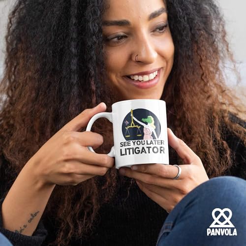 See You Later Litigator Lawyer Gifts Law | Ceramic Coffee Mug | 11 OZ