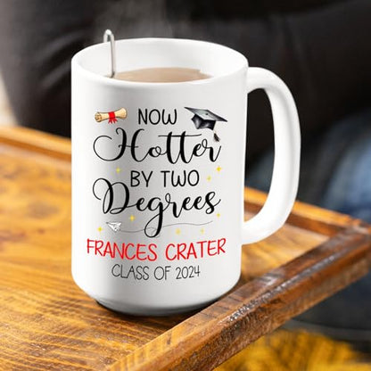 Now Hotter By Two Degree Personalized | Customised Coffee Mug | 11 OZ