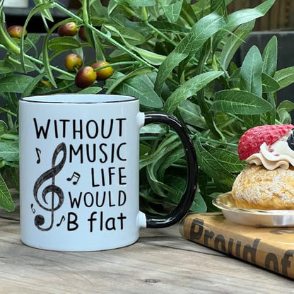 Music Lover Gifts for Women Men Teacher | Ceramic Coffee Mug | 11 OZ