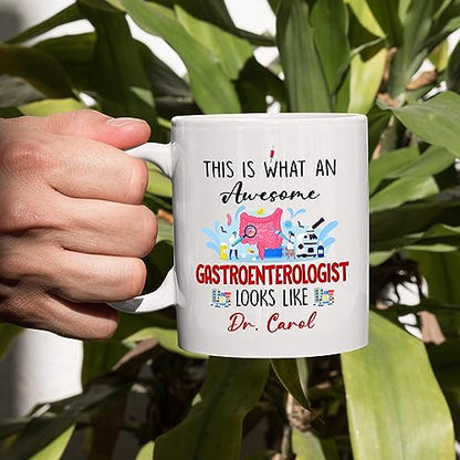 Personalized Name Gastroenterologists This | Customised Coffee Mug | 11 OZ